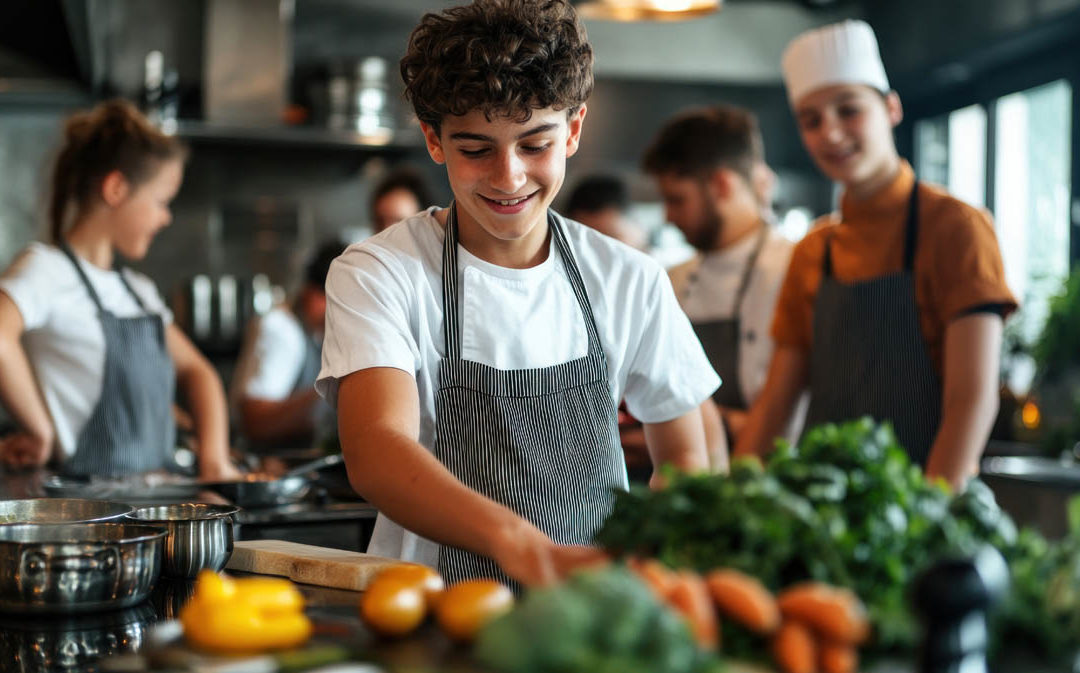 Autonomia ai fornelli, tranquillità per mamma e papà