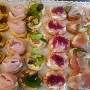 bruschette catering Trieste