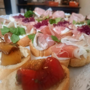 bruschette catering Trieste