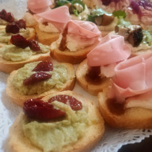 bruschette catering Trieste