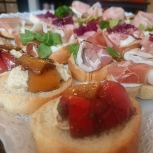 bruschette catering Trieste